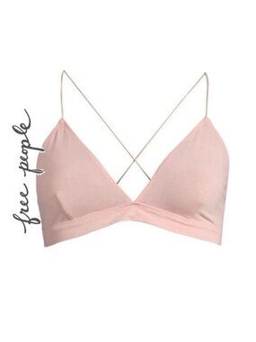 NWT ~ FREE PEOPLE TRIANGLE BRALETTE sz M